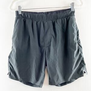 RHONE Elastic Waist Lined Running Workout Active Shorts Black Small